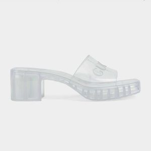 Gucci Clear Jelly Sandals
